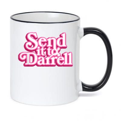 Send It To Darrell 11oz Black Color Changing Mug