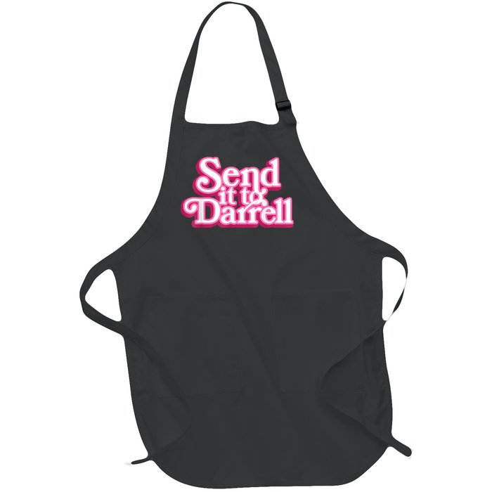 Send It To Darrell Full-Length Apron With Pockets