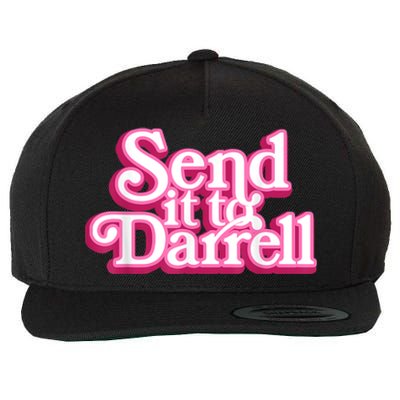 Send It To Darrell Wool Snapback Cap