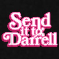 Send It To Darrell Ladies PosiCharge Tri-Blend Wicking Tank
