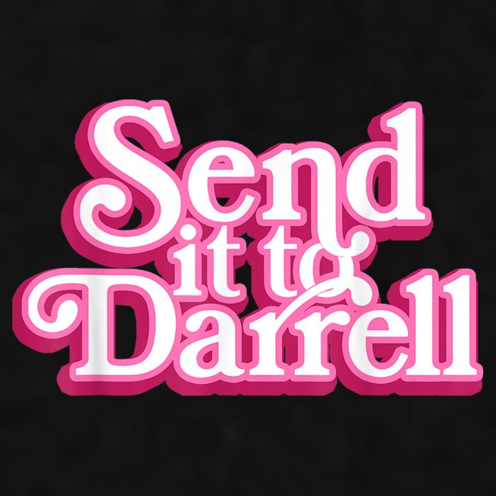 Send It To Darrell Ladies PosiCharge Tri-Blend Wicking Tank