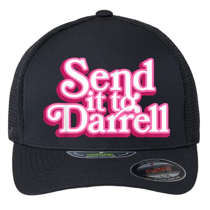 Send It To Darrell Flexfit Unipanel Trucker Cap