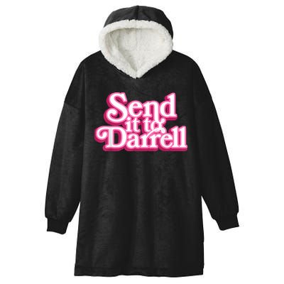 Send It To Darrell Hooded Wearable Blanket