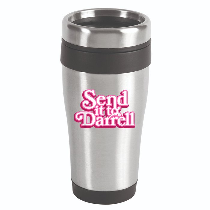 Send It To Darrell 16oz Travel Tumbler
