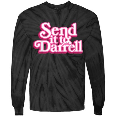 Send It To Darrell Tie-Dye Long Sleeve Shirt