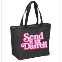 Send It To Darrell Zip Tote Bag