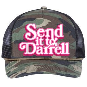 Send It To Darrell Retro Rope Trucker Hat Cap