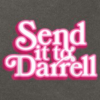 Send It To Darrell Cotton Canvas Backpack