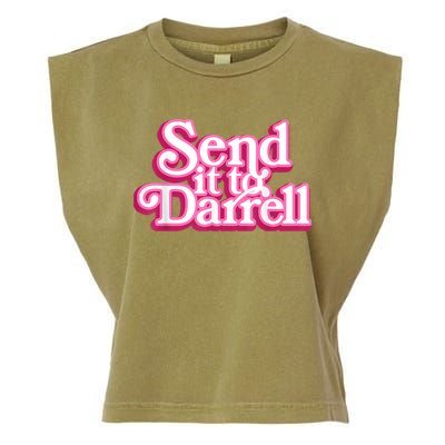 Send It To Darrell Garment-Dyed Women's Muscle Tee