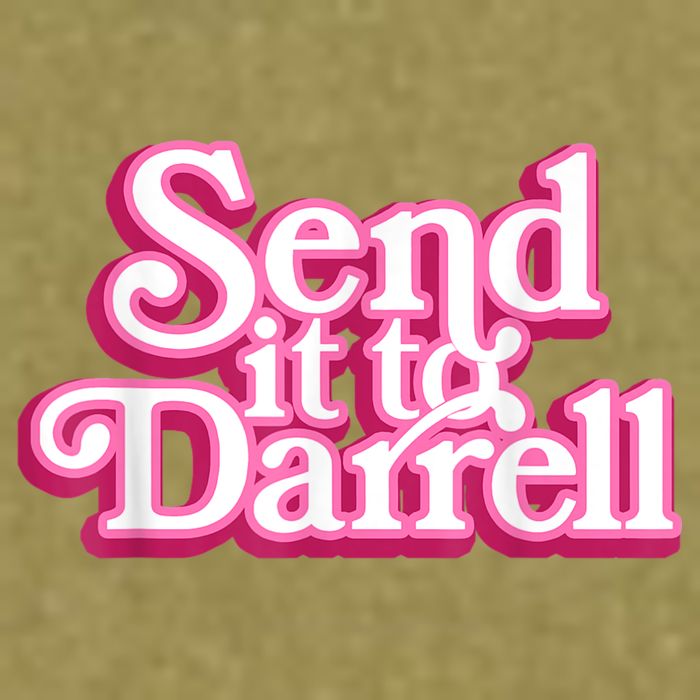 Send It To Darrell Garment-Dyed Women's Muscle Tee