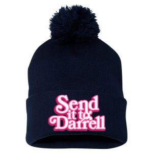 Send It To Darrell Pom Pom 12in Knit Beanie