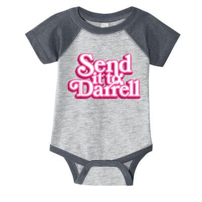 Send It To Darrell Infant Baby Jersey Bodysuit