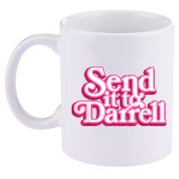 Send It To Darrell 11oz C Handle Ceramic Mug