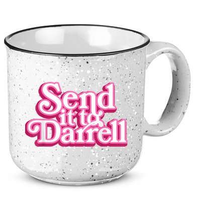 Send It To Darrell 15oz Campfire Ceramic Mug