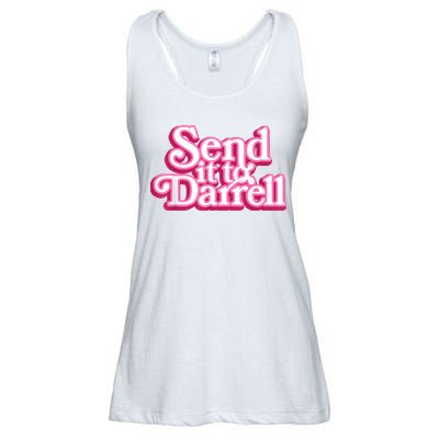 Send It To Darrell Ladies Essential Flowy Tank