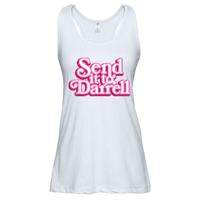 Send It To Darrell Ladies Essential Flowy Tank