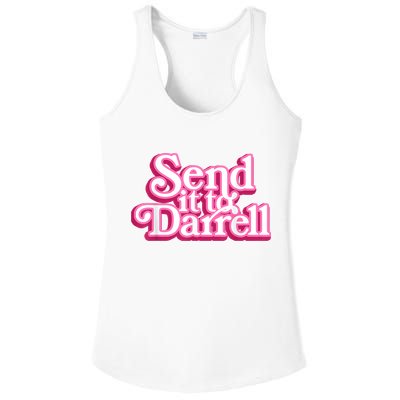 Send It To Darrell Ladies PosiCharge Competitor Racerback Tank