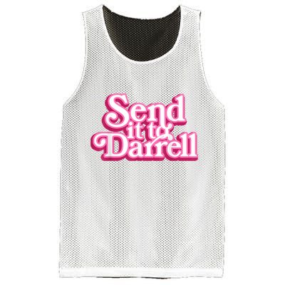 Send It To Darrell Mesh Reversible Basketball Jersey Tank