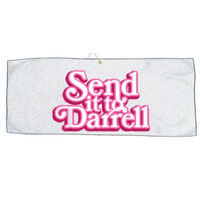 Send It To Darrell Large Microfiber Waffle Golf Towel