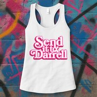 Send It To Darrell Womens Tank Top