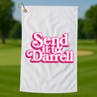 Send It To Darrell Golf Towel