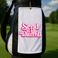 Send It To Darrell Golf Towel