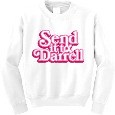 Send It To Darrell Kids Sweatshirt