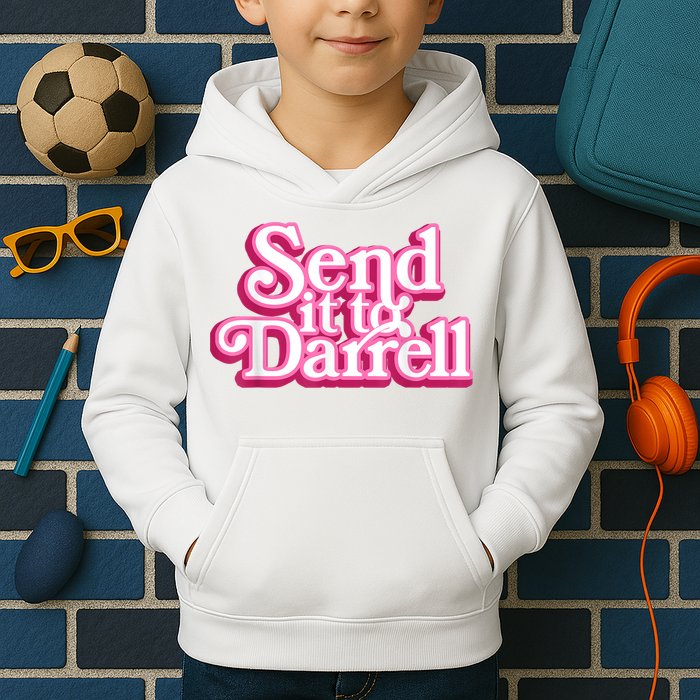 Send It To Darrell Kids Hoodie