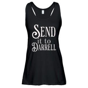 Send It To Darrell Ladies Essential Flowy Tank