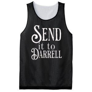 Send It To Darrell Mesh Reversible Basketball Jersey Tank