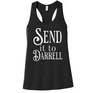 Send It To Darrell Women's Racerback Tank