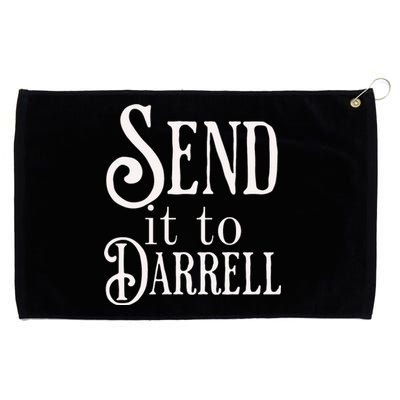 Send It To Darrell Grommeted Golf Towel