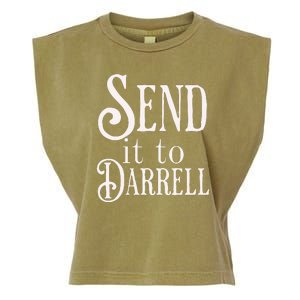 Send It To Darrell Garment-Dyed Women's Muscle Tee