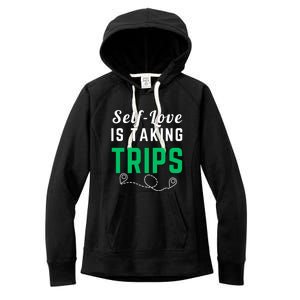 Slove Is Taking Trips For Life Gift Women's Fleece Hoodie