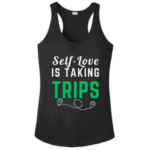 Slove Is Taking Trips For Life Gift Ladies PosiCharge Competitor Racerback Tank