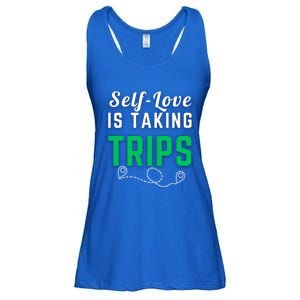 Slove Is Taking Trips For Life Gift Ladies Essential Flowy Tank