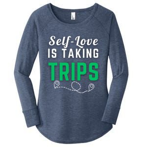 Slove Is Taking Trips For Life Gift Women's Perfect Tri Tunic Long Sleeve Shirt