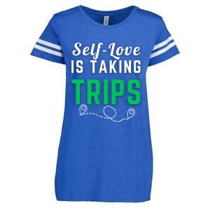 Slove Is Taking Trips For Life Gift Enza Ladies Jersey Football T-Shirt