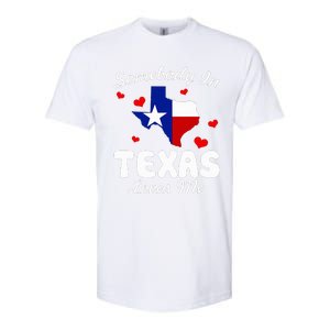 Somebody In Texas Loves Me Funny Gift Softstyle CVC T-Shirt