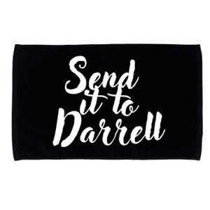 Send It To Darrell Funny Saying Microfiber Hand Towel