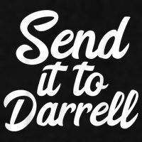 Send It To Darrell Ladies PosiCharge Tri-Blend Wicking Tank