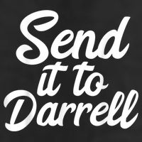 Send It To Darrell Garment-Dyed Fleece Hoodie