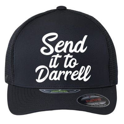 Send It To Darrell Flexfit Unipanel Trucker Cap