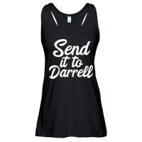 Send It To Darrell Ladies Essential Flowy Tank