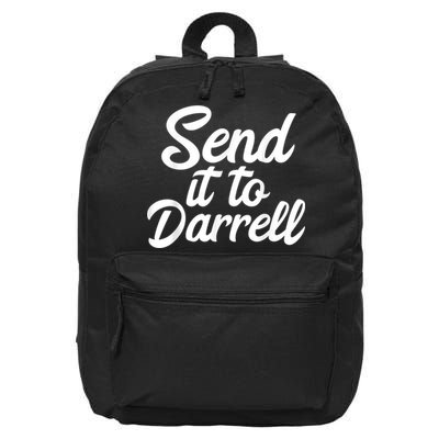 Send It To Darrell 16 in Basic Backpack