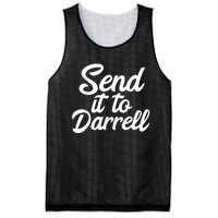 Send It To Darrell Mesh Reversible Basketball Jersey Tank