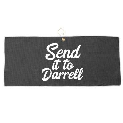 Send It To Darrell Large Microfiber Waffle Golf Towel