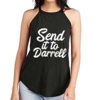 Send It To Darrell Women's Perfect Tri Rocker Tank