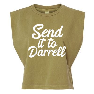 Send It To Darrell Garment-Dyed Women's Muscle Tee
