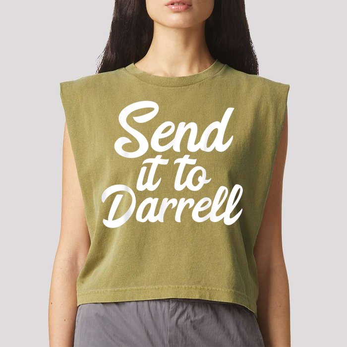 Send It To Darrell Garment-Dyed Women's Muscle Tee